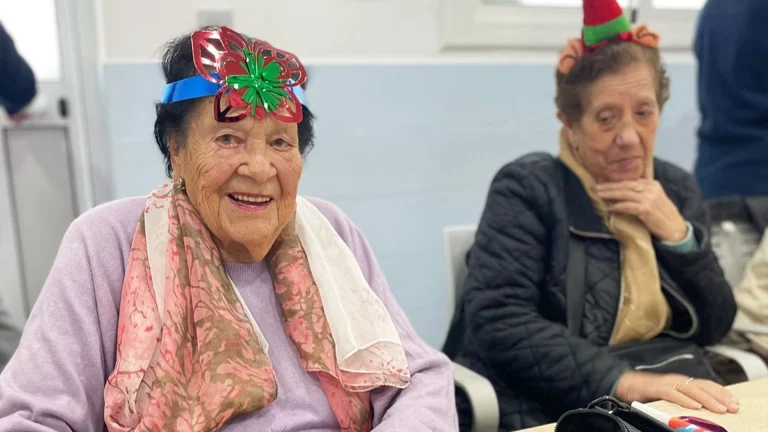 imagen de la celebración de la llegada del 2025 a la fundación eduardo gallardo