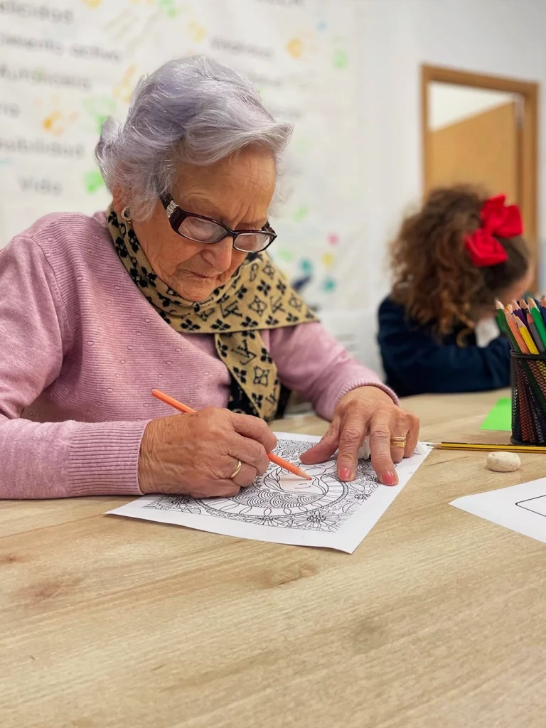 imagen de la Visita del Colegio Beatriz de Silva a la Fundación Eduardo Gallardo