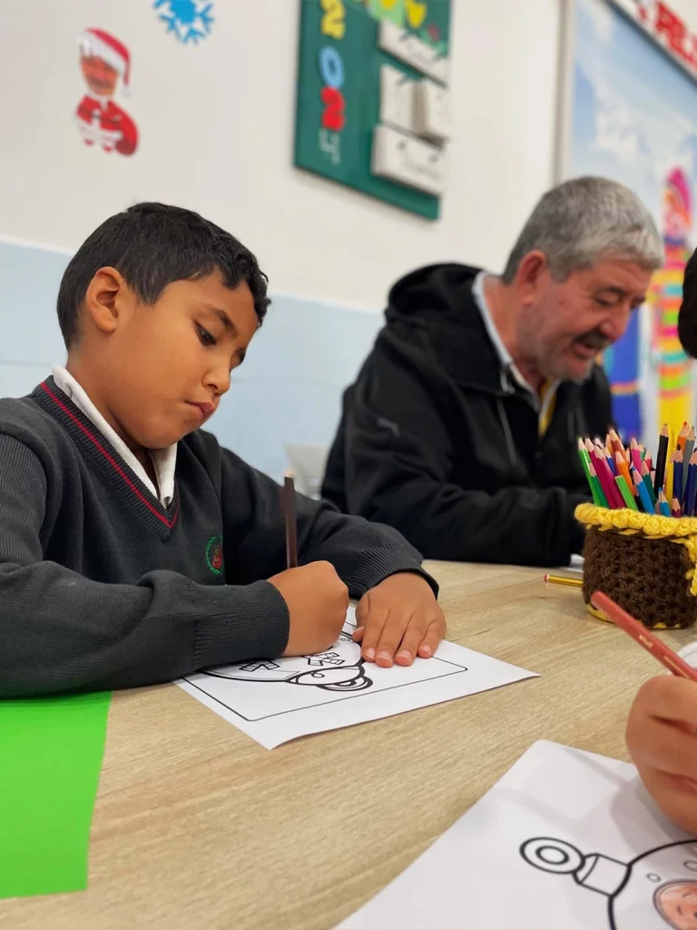 imagen de la Visita del Colegio Beatriz de Silva a la Fundación Eduardo Gallardo