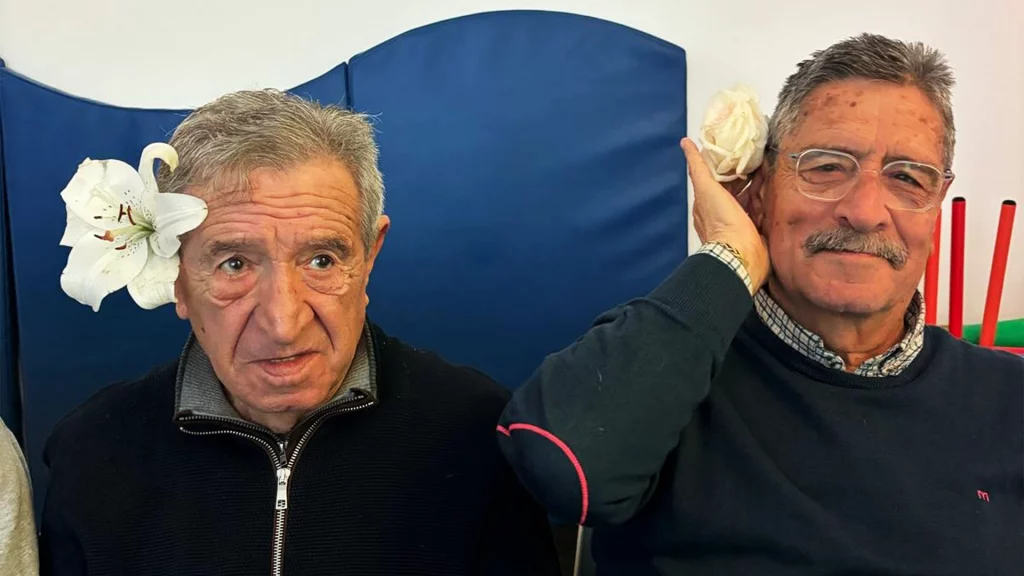 imagen de la sesión de Estimulación sensorial en primavera de la fundación eduardo gallardo