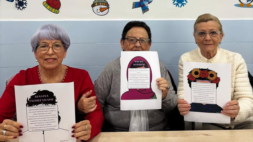 imagen de la jornada por el día internacional de la mujer en la fundación gallardo