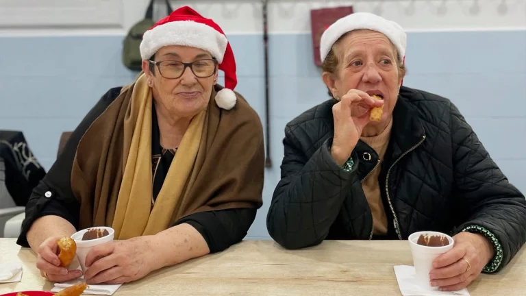 imagen de la chocolatá 2025 en la fundación eduardo gallardo