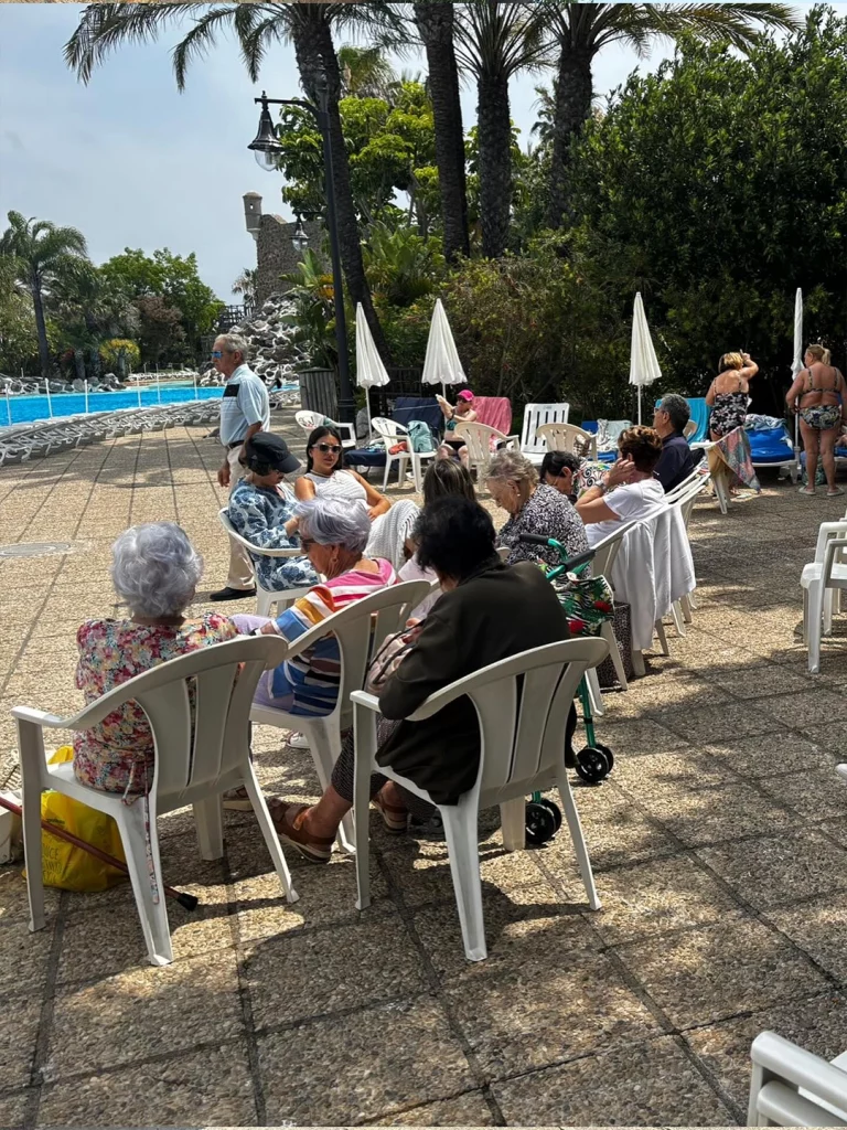 imagen de la visita la parque marítimo de ceuta